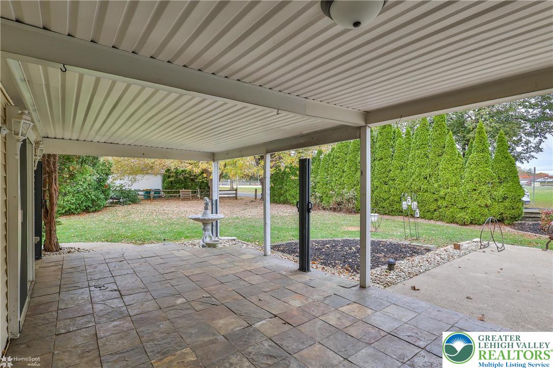 900 Mine Lane Road Easton, PA 18045 - Photo 41 of 51 covered back patio