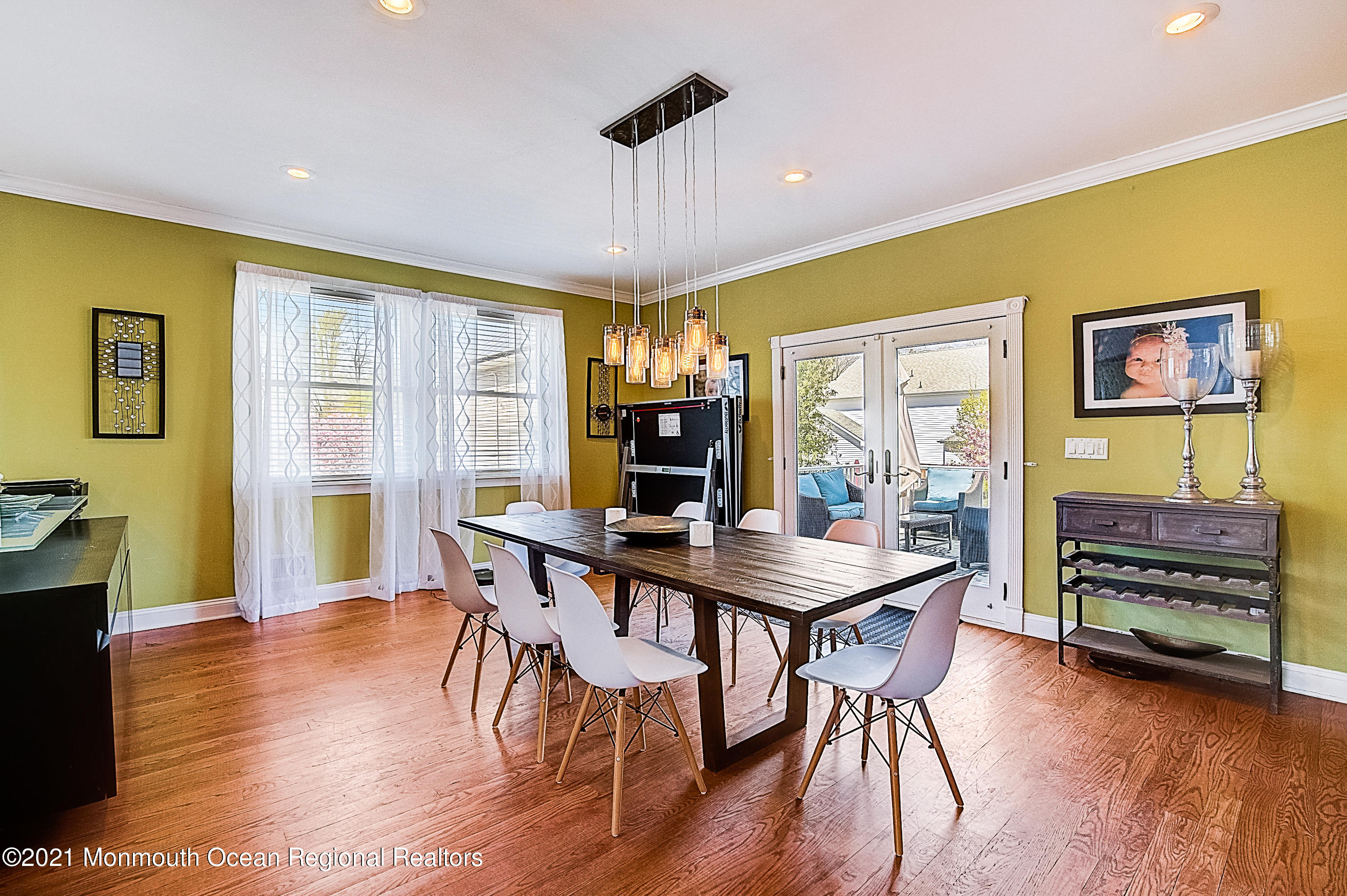 286 Main Street Middletown, NJ 07758 - Photo 13 of 69 a view of a dining room with furniture window and wooden floor