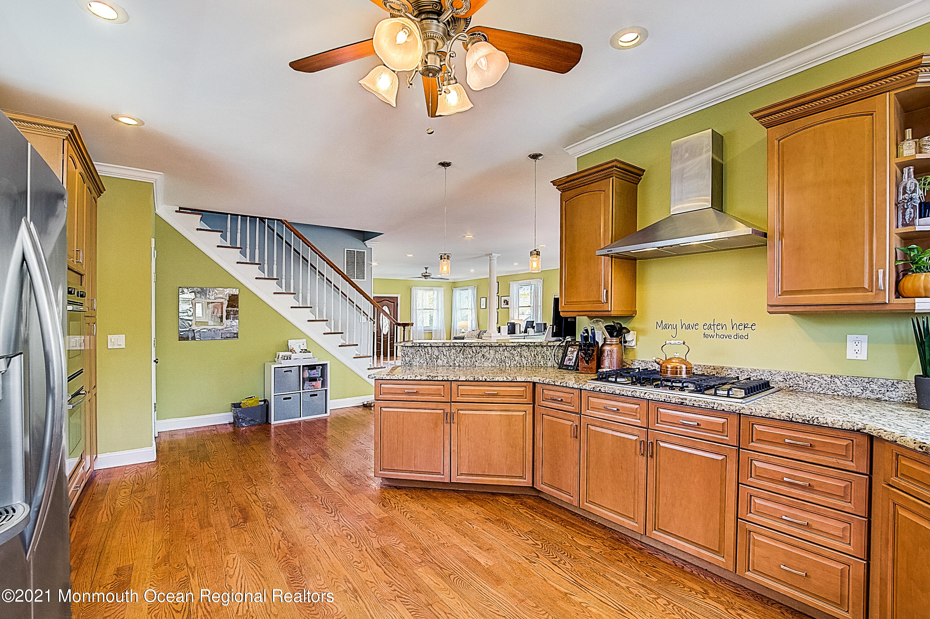 286 Main Street Middletown, NJ 07758 - Photo 26 of 69 a kitchen with stainless steel appliances granite countertop a sink and cabinets