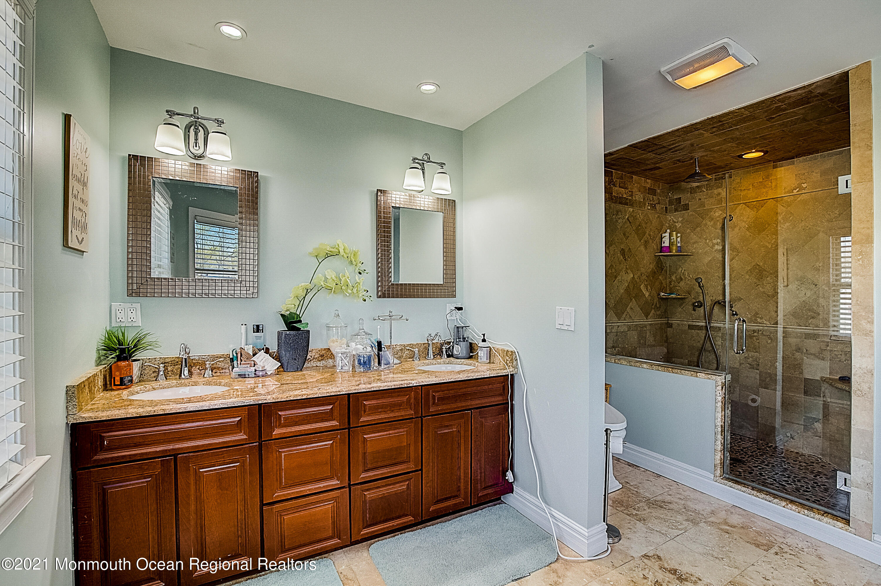 286 Main Street Middletown, NJ 07758 - Photo 39 of 69 a bathroom with a double vanity sink mirror and double