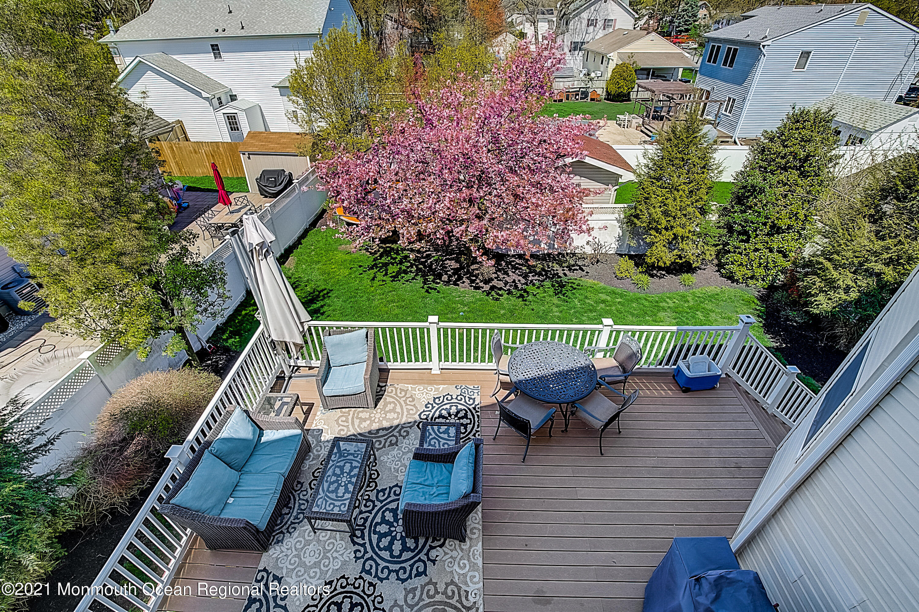 286 Main Street Middletown, NJ 07758 - Photo 67 of 69 a view of a terrace with furniture