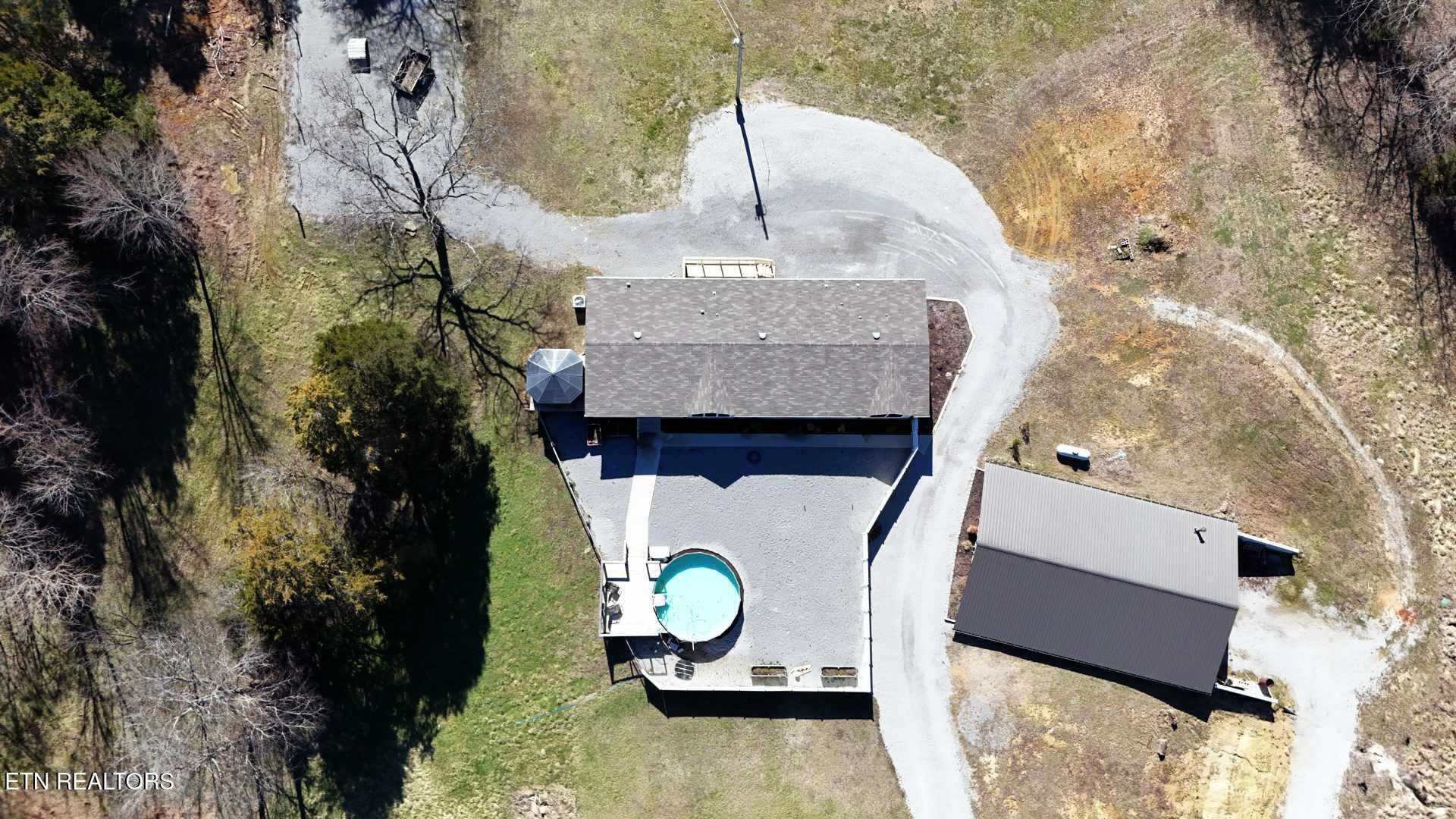 2695 Leslie Road Cumberland, KY 42717 - Photo 44 of 59 Aerial Home Top Down View