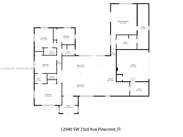 $3,499,000 | 12940 Southwest 73rd Avenue, Pinecrest, FL 33156