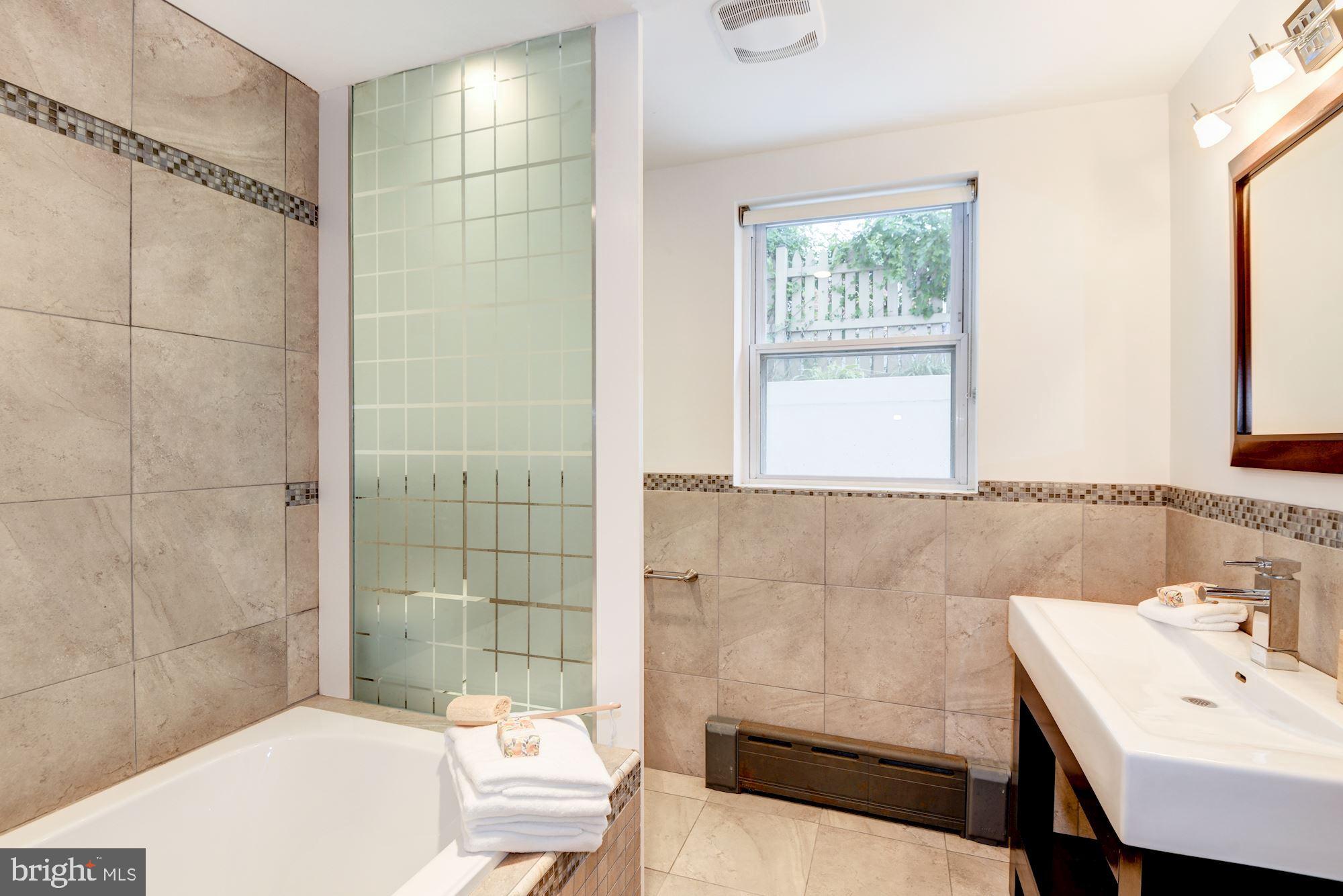 1225 Perry Street Northeast Washington, DC 20017 - Photo 25 of 29 Lower Level Bath