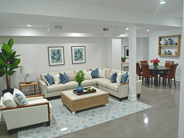 a kitchen with stainless steel appliances granite countertop a refrigerator sink and stove