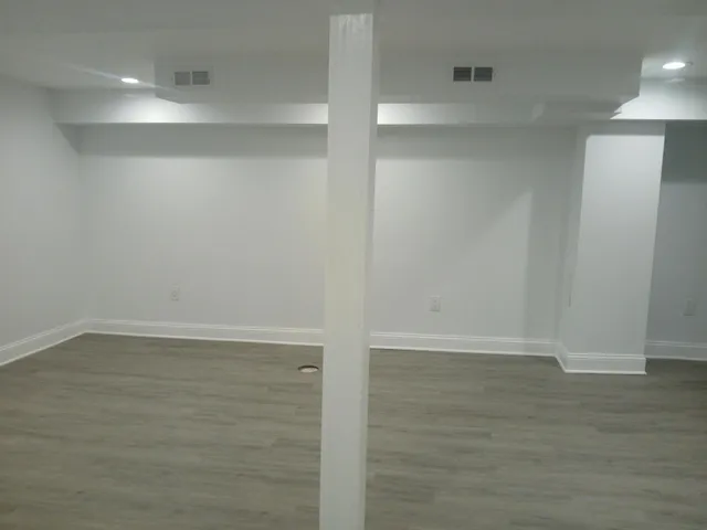 a front view of a house with a door