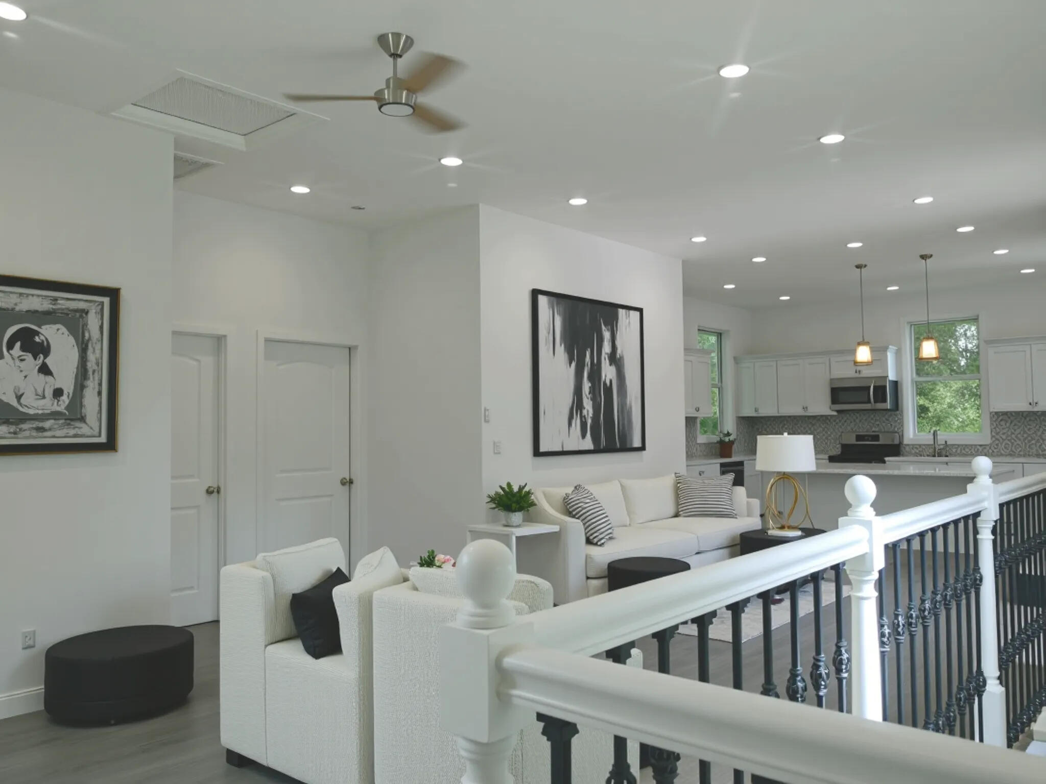 4365 Adams Street Gary, IN 46408 - Photo 5 of 68 a living room with furniture and a large window