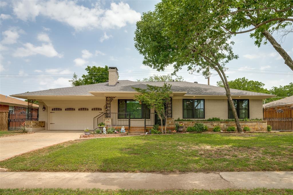 3478 Rugged Drive Dallas, TX 75224 - Photo 1 of 1 a front view of house with yard and outdoor seating