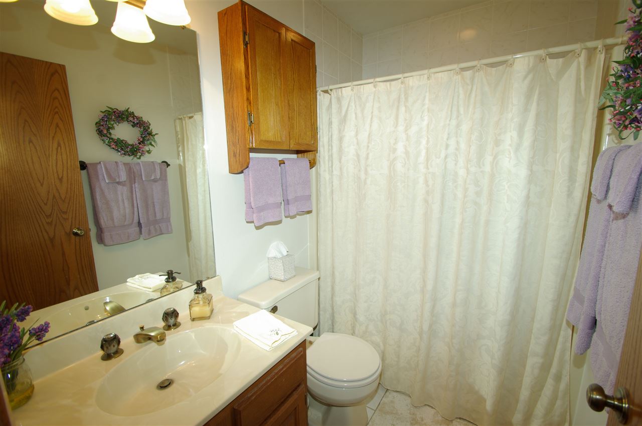 8638 Rote Road Rockford, IL 61107 - Photo 17 of 25 a bathroom with a sink vanity mirror and toilet