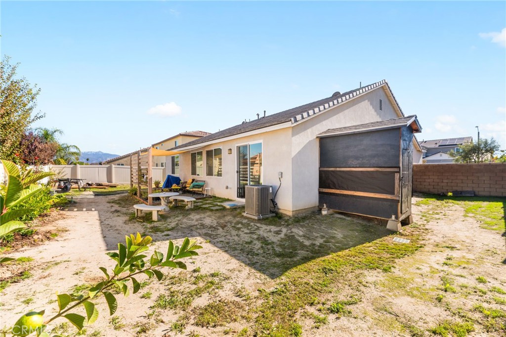 468 Bristolwood Road Hemet, CA 92543 - Photo 42 of 55 a view of a house with a patio