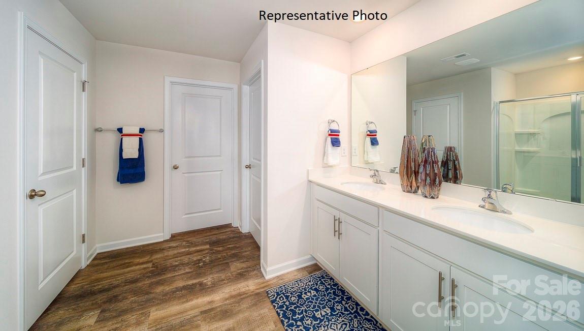 1371 Mammoth Road Hickory, NC 28602 - Photo 22 of 34 a bathroom with a sink and a mirror