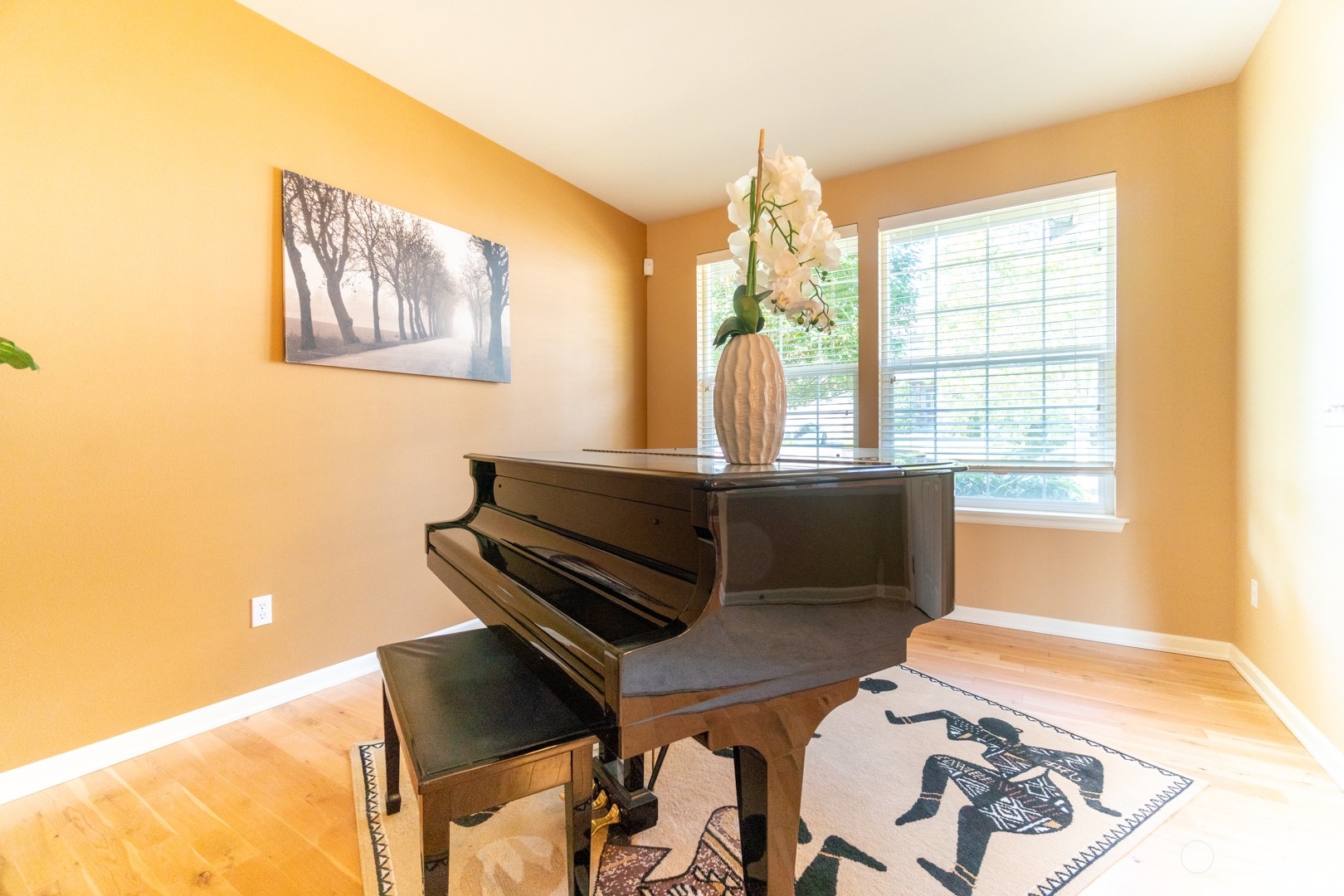 23911 22nd Avenue West Bothell, WA 98021 - Photo 5 of 27 a living room with a piano and a window