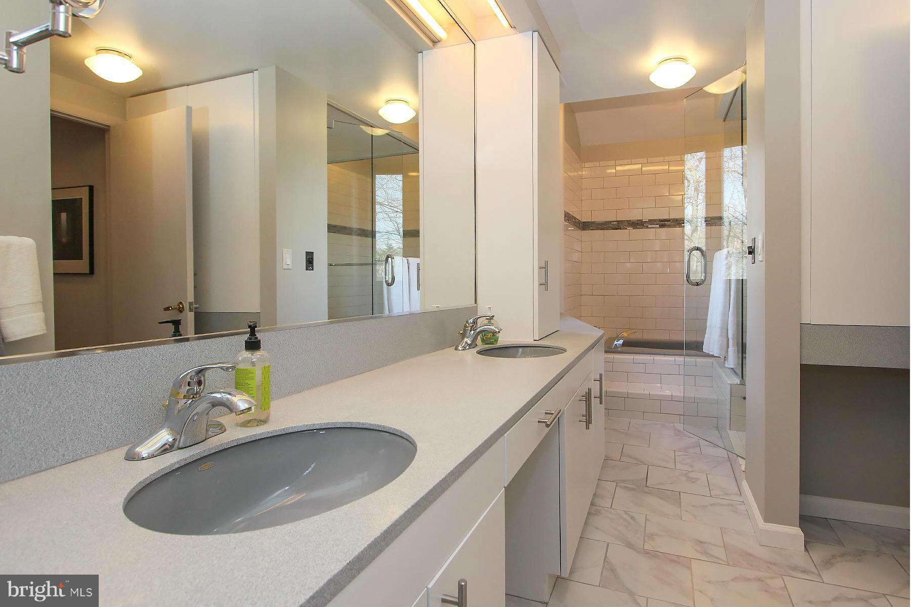 8536 West Howell Road Bethesda, MD 20817 - Photo 20 of 29 Lovely Master Bath with soaking tub