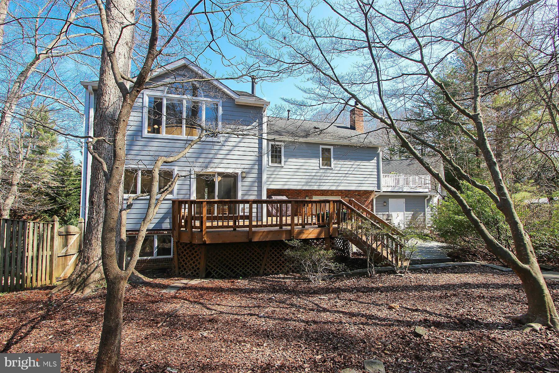 8536 West Howell Road Bethesda, MD 20817 - Photo 28 of 29 View of 8536 from the yard