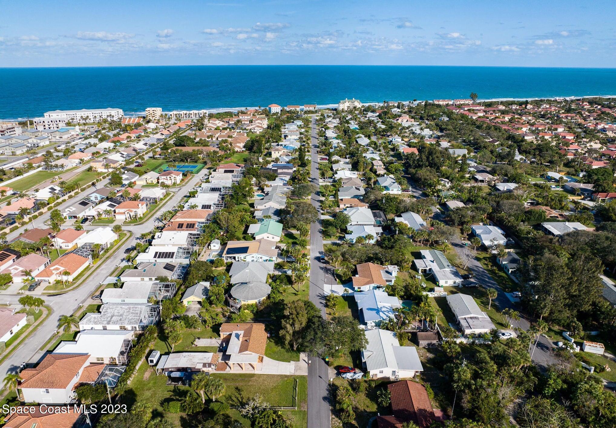 245 Richards Road Melbourne Beach, FL 32951 - Photo 14 of 18 an aerial view of a city