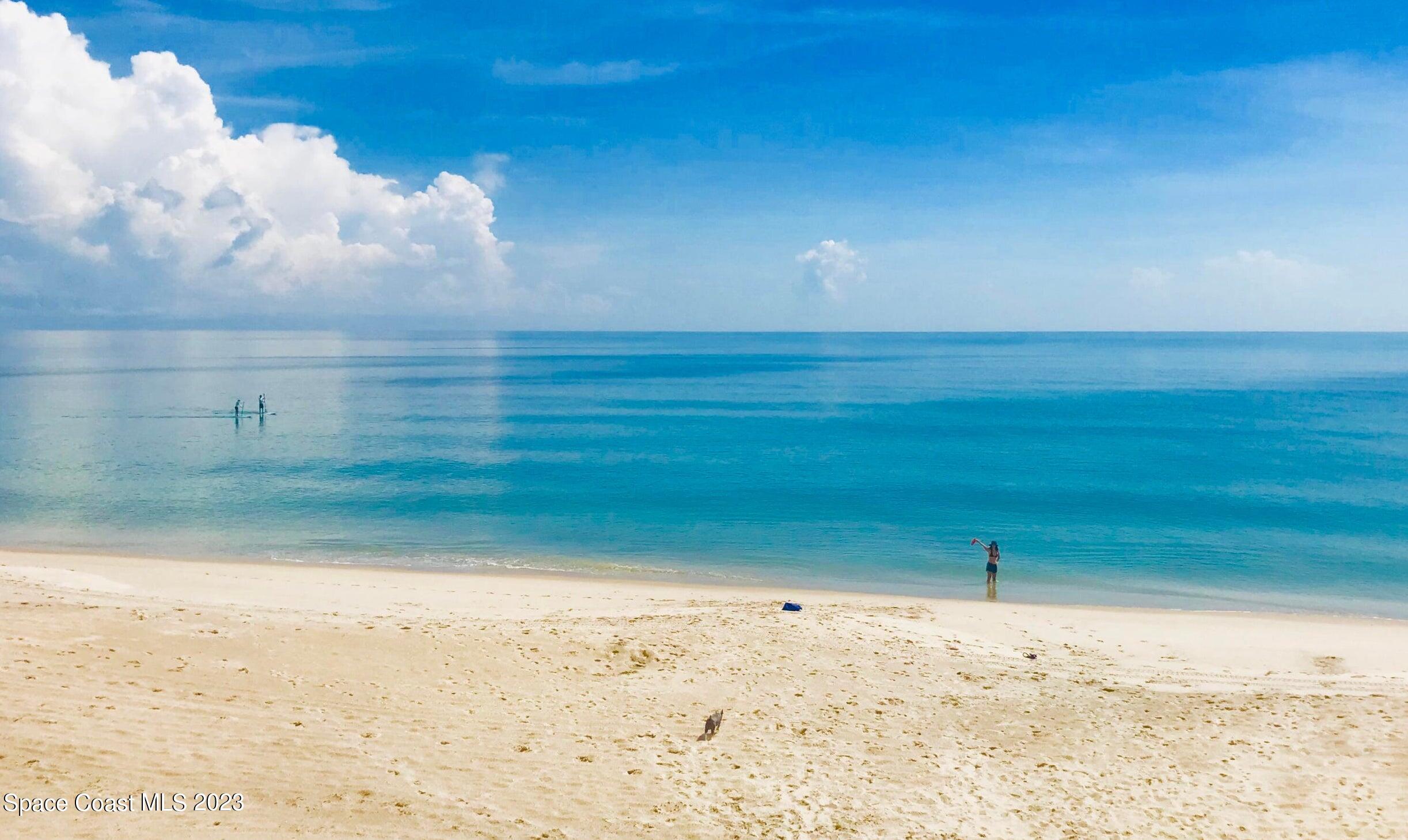 245 Richards Road Melbourne Beach, FL 32951 - Photo 18 of 18 a view of beach and ocean