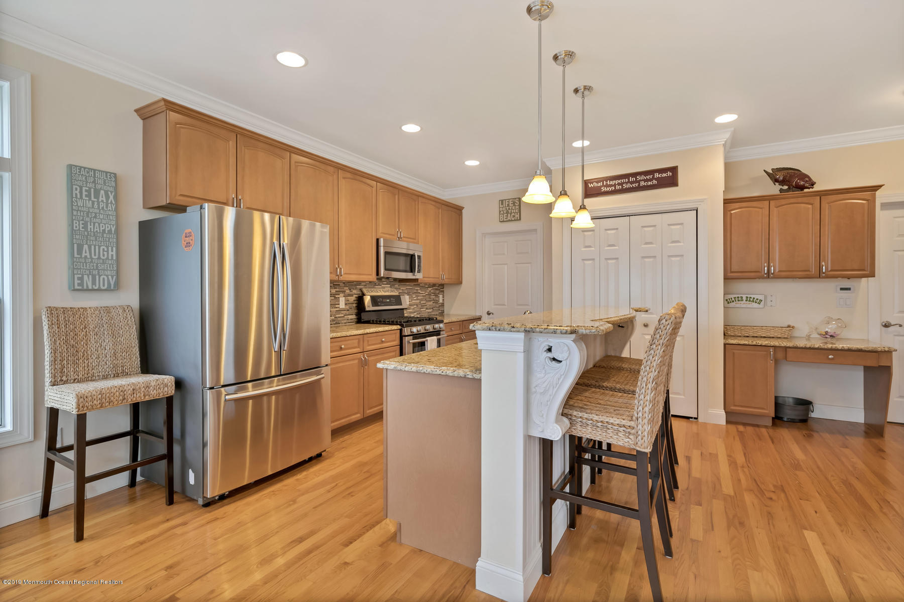 100 North Bayside Road Lavallette, NJ 08735 - Photo 5 of 24 Spacious Kitchen