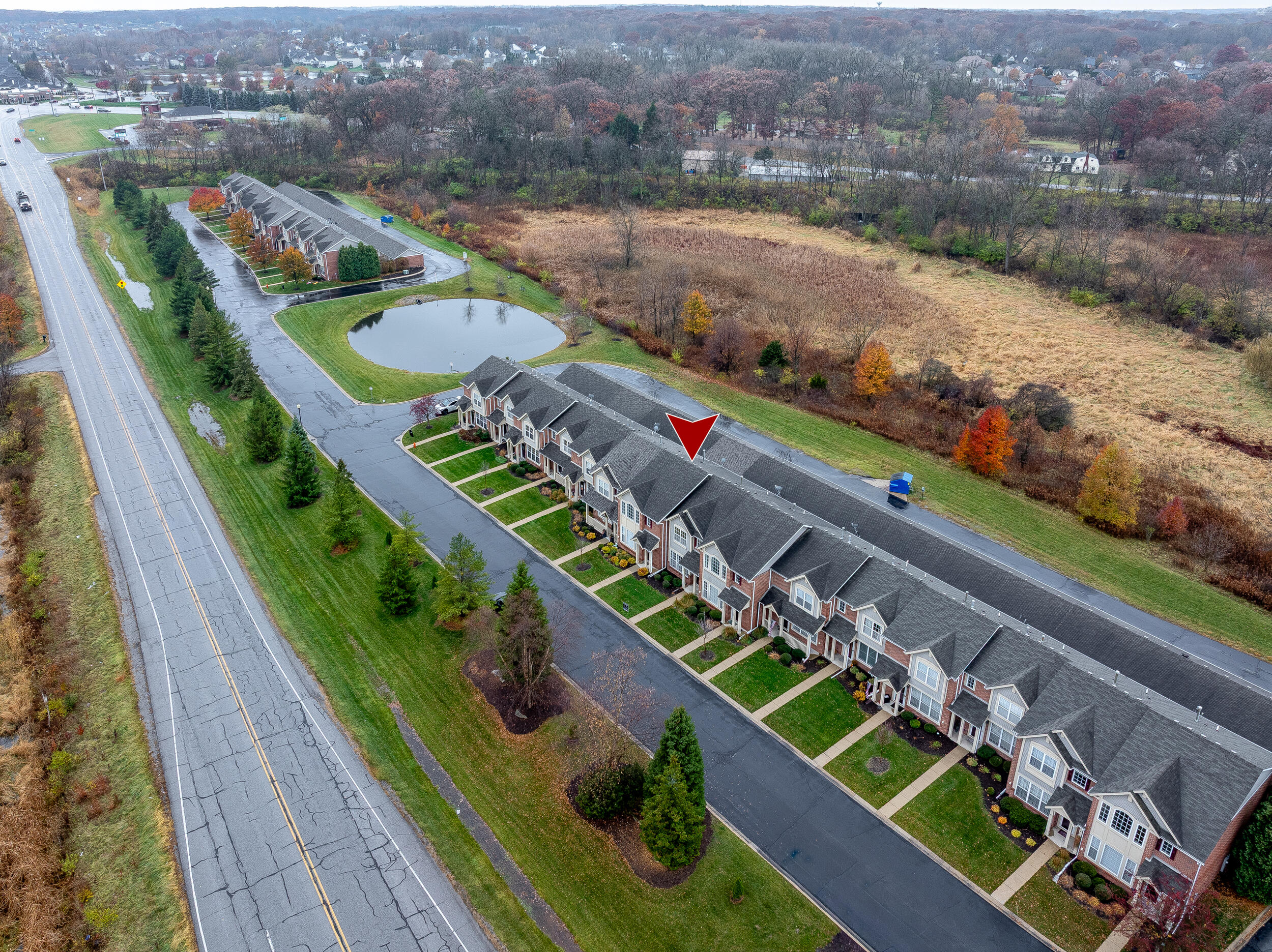 11742 Broadway Crown Point, IN 46307 - Photo 37 of 41 a view of a city from a terrace