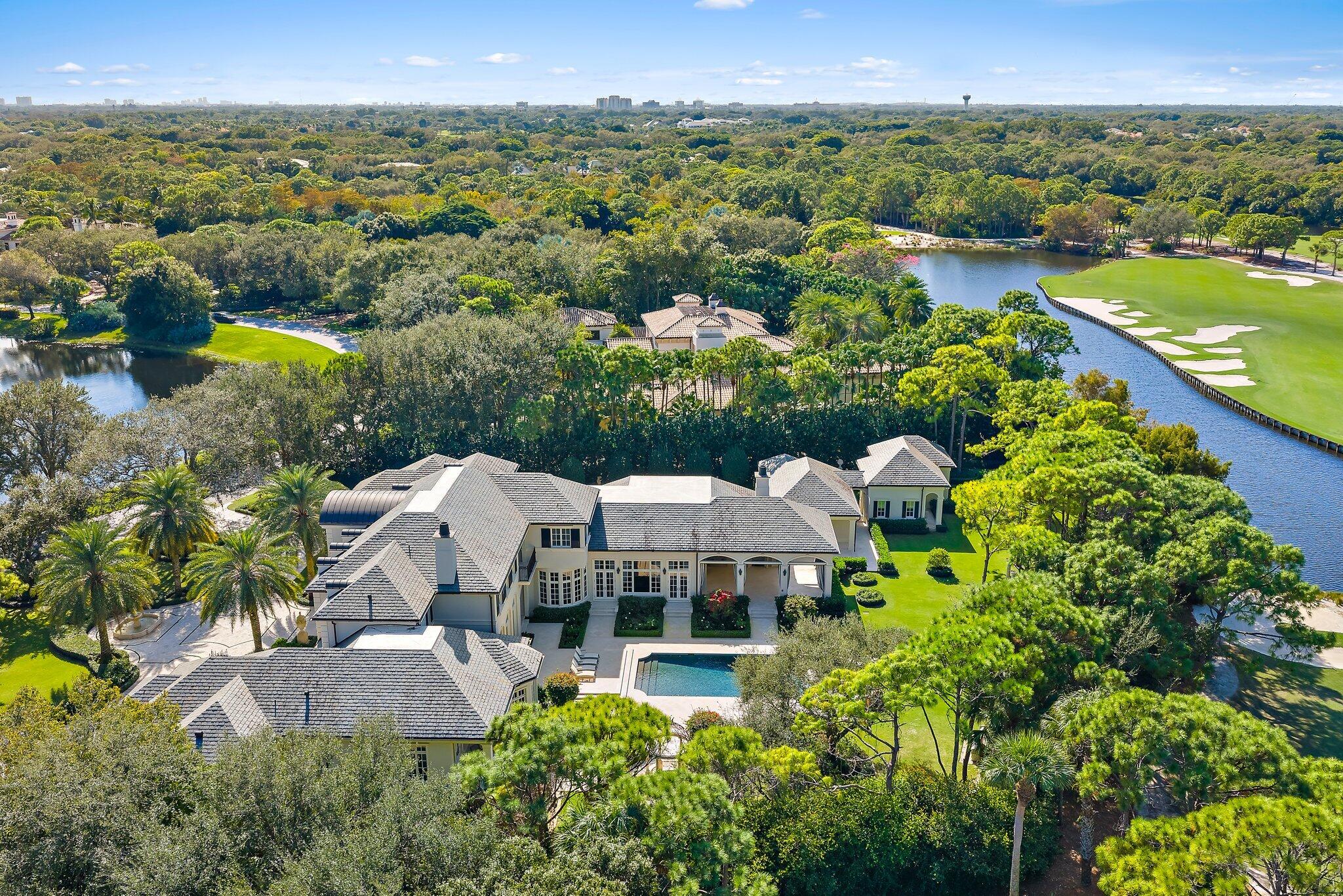 146 Bears Club Drive Jupiter, FL 33477 - Photo 91 of 115 Aerial Facing South