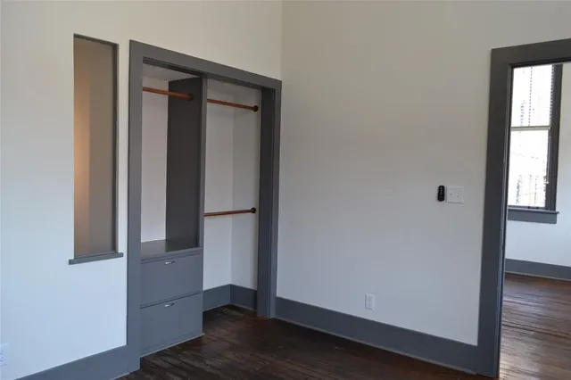 wooden floor in an empty room