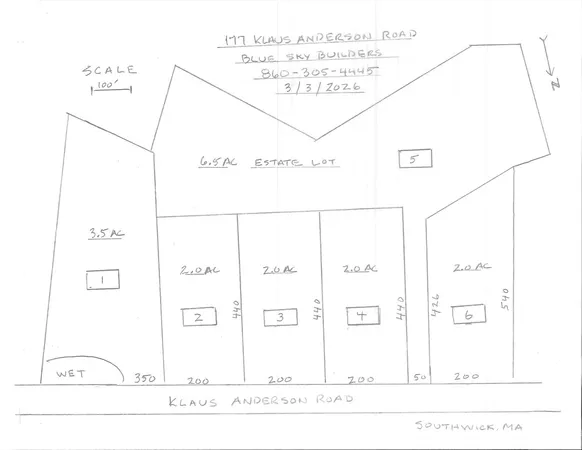 $150,000 | 177 Klaus Anderson Road, Southwick, MA 01077