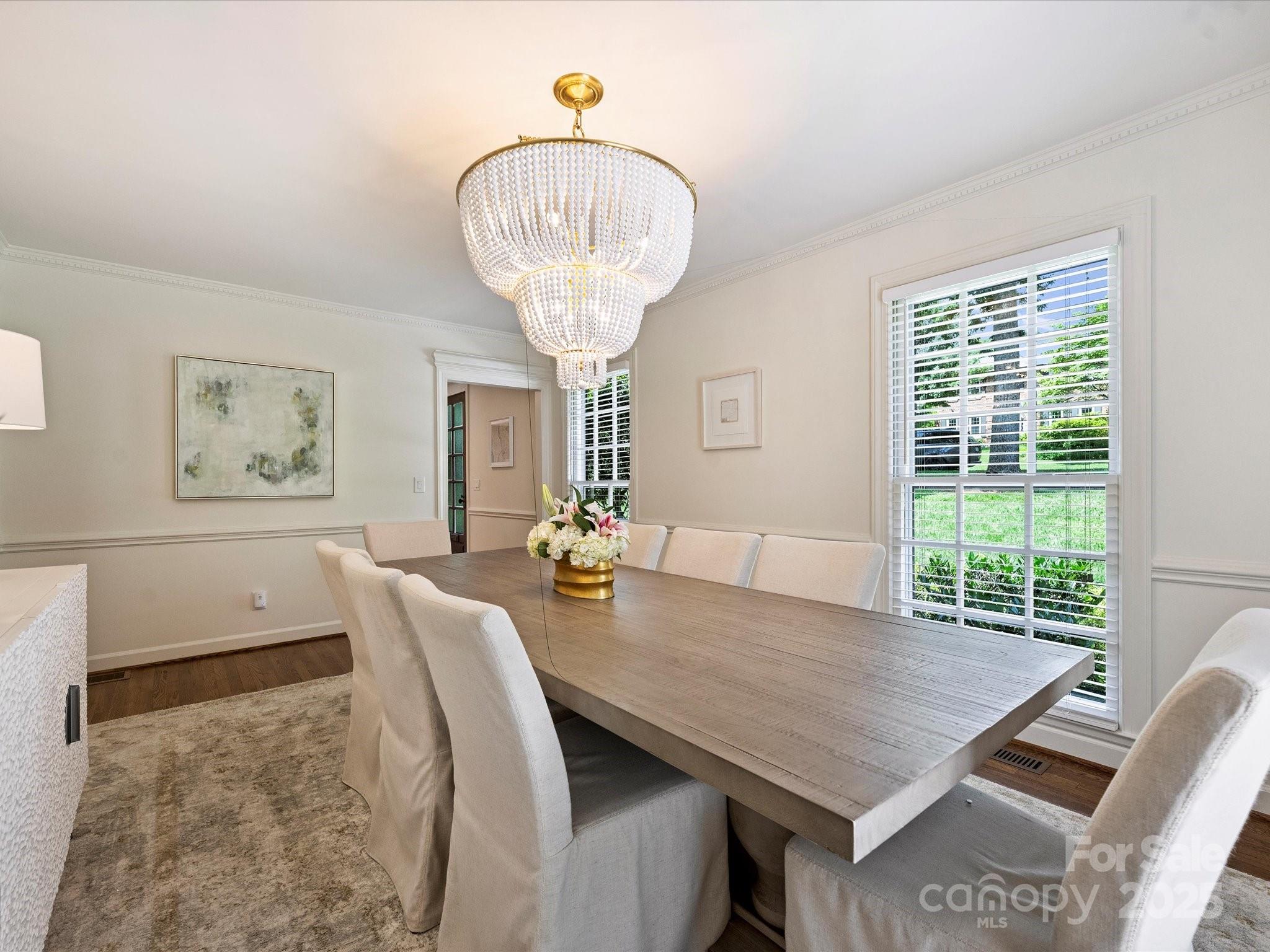 2919 Wickersham Road Charlotte, NC 28211 - Photo 8 of 30 a view of a dining room with furniture window and outside view