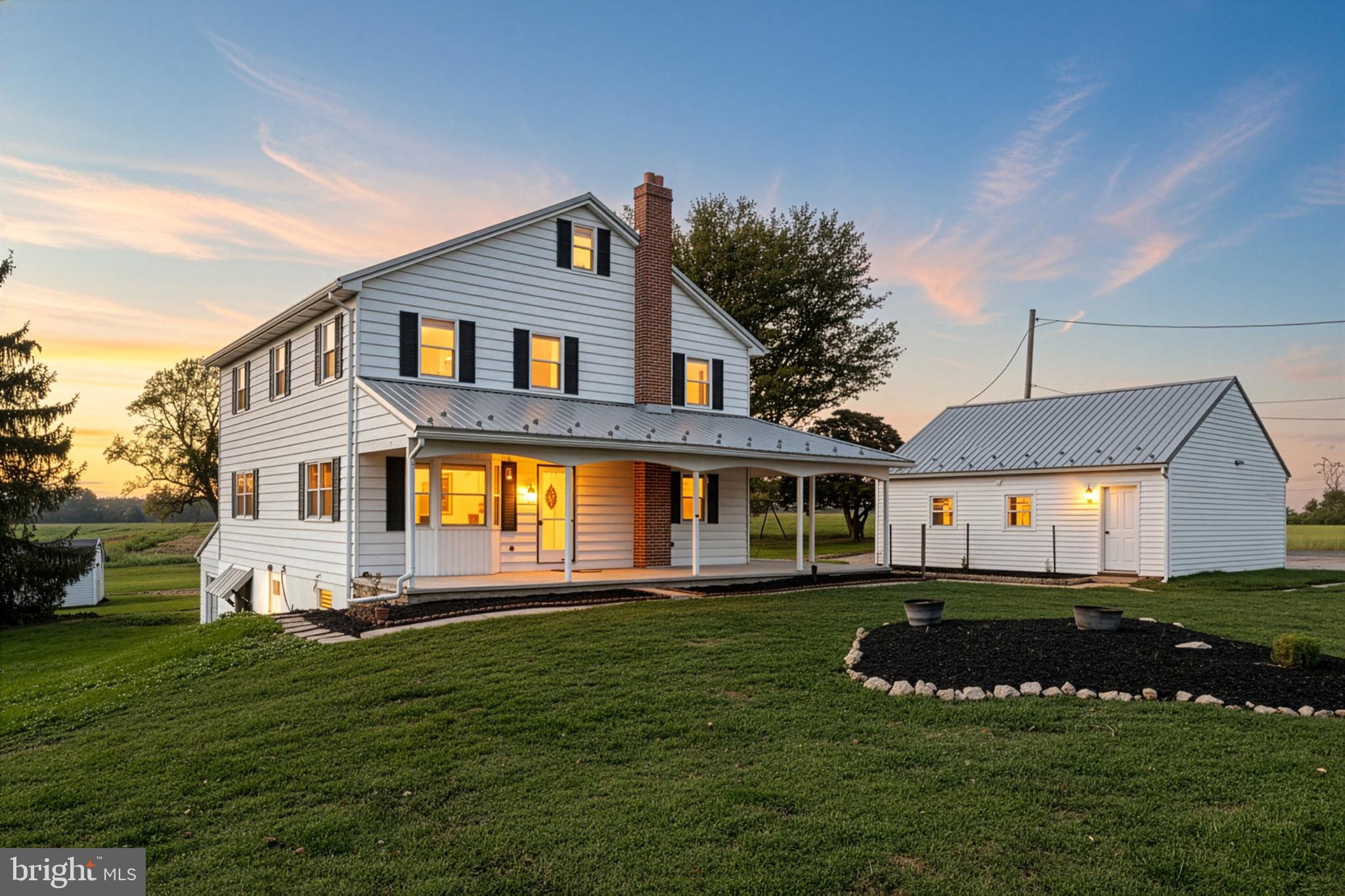 1825 White Hall Road Littlestown, PA 17340 - Photo 79 of 89 a front view of a house with a yard