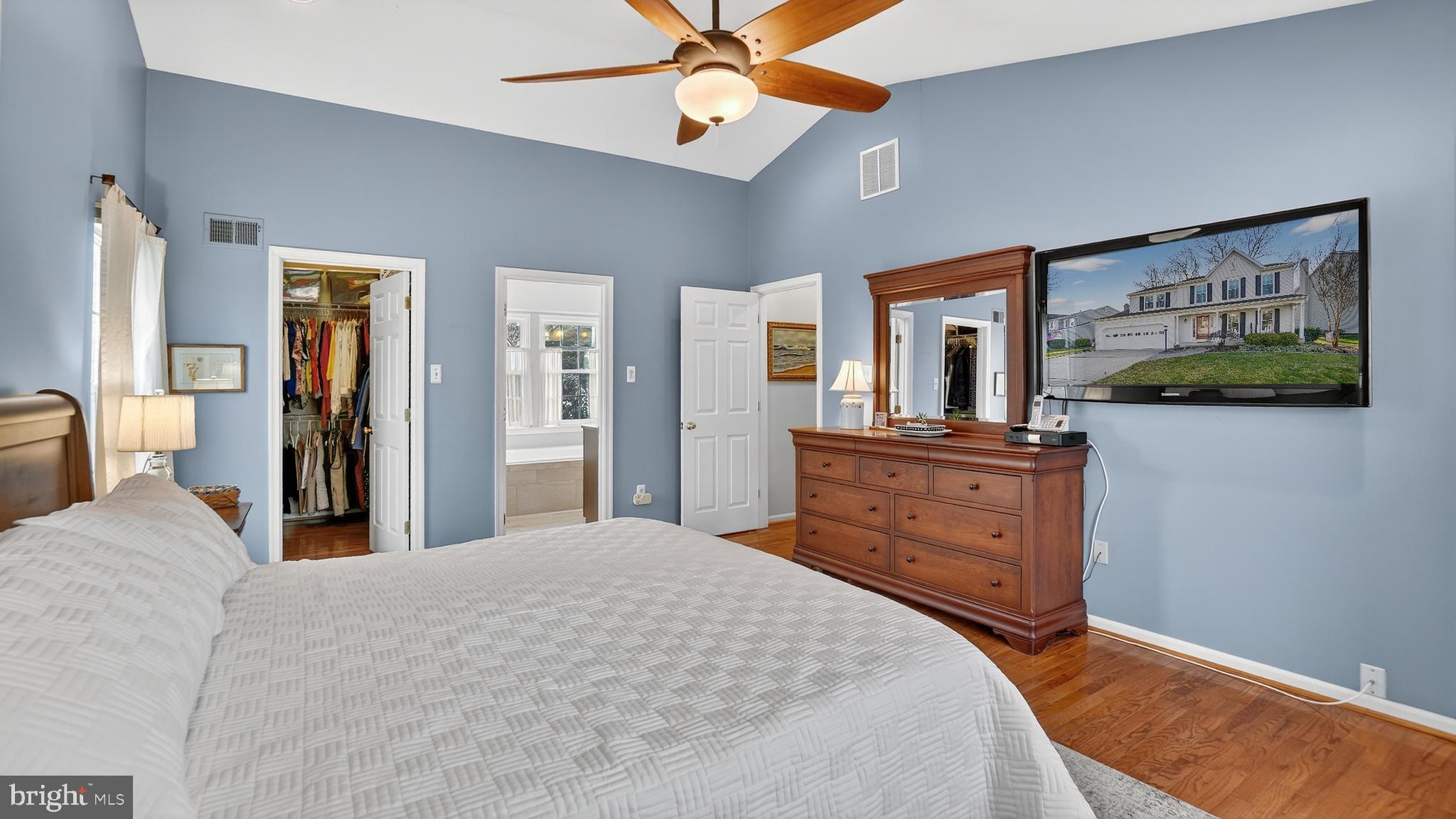 2709 Bains Court Crofton, MD 21114 - Photo 25 of 63 a bedroom with a bed and a dresser