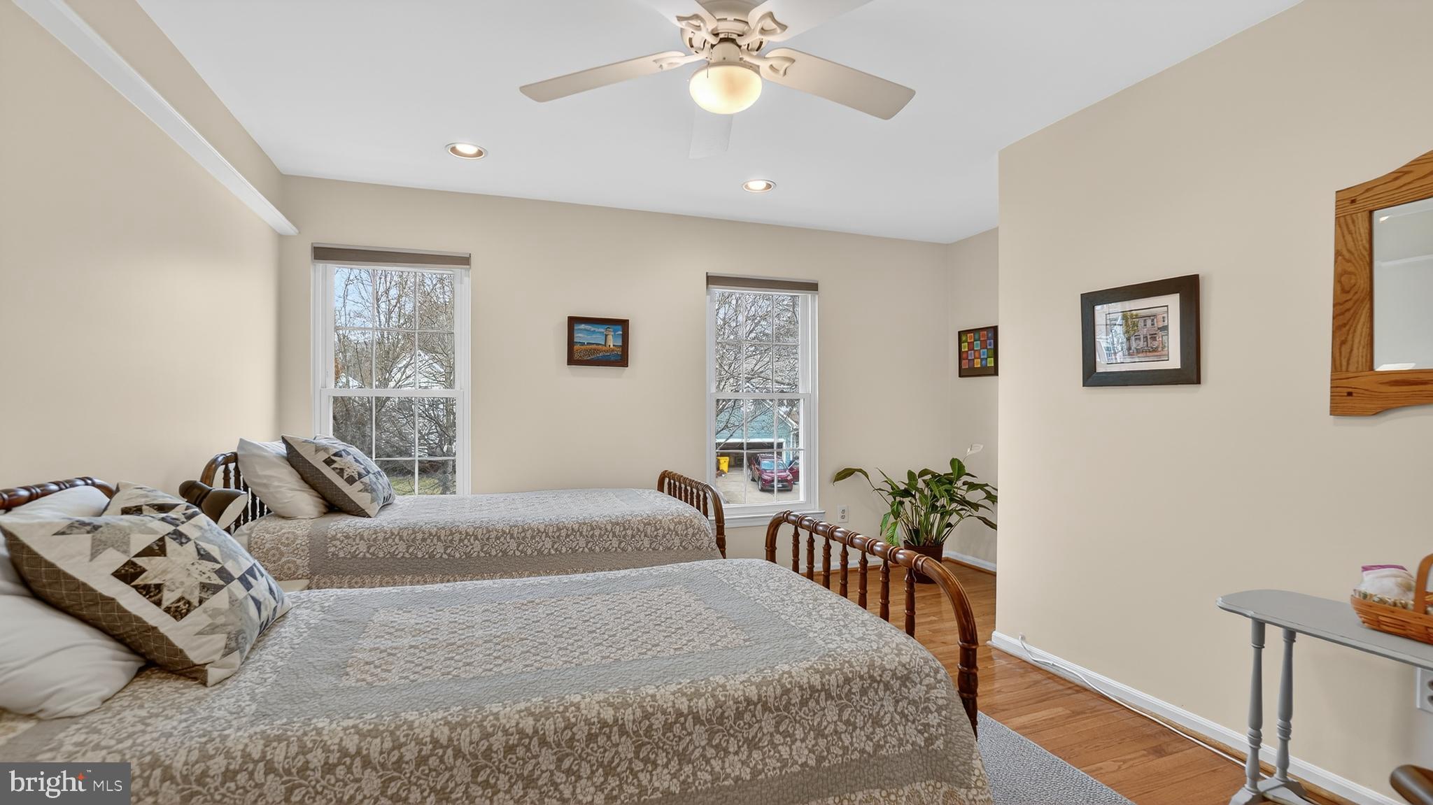 2709 Bains Court Crofton, MD 21114 - Photo 33 of 63 a bedroom with furniture and a chandelier