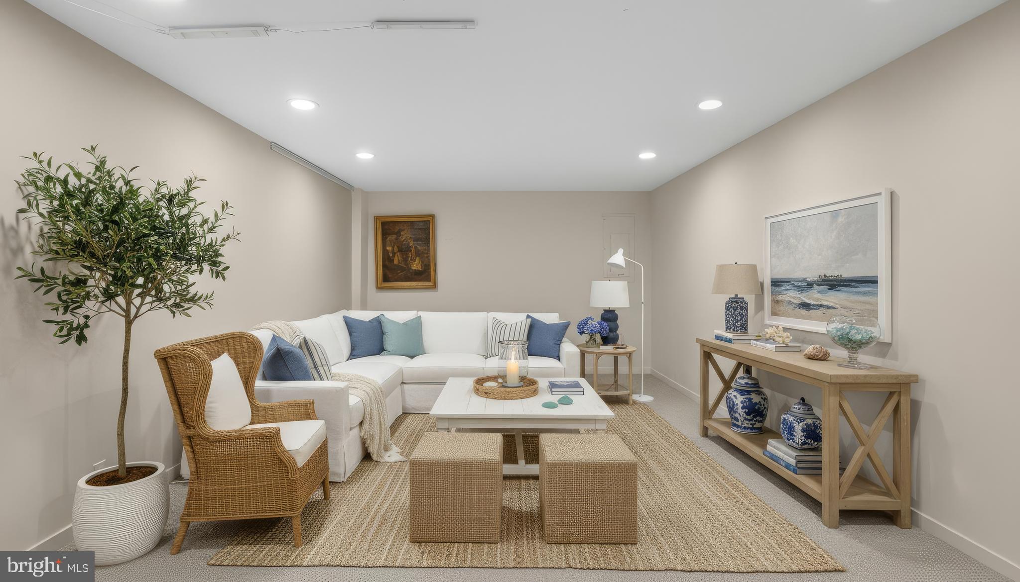 2709 Bains Court Crofton, MD 21114 - Photo 39 of 63 a living room with furniture and a potted plant
