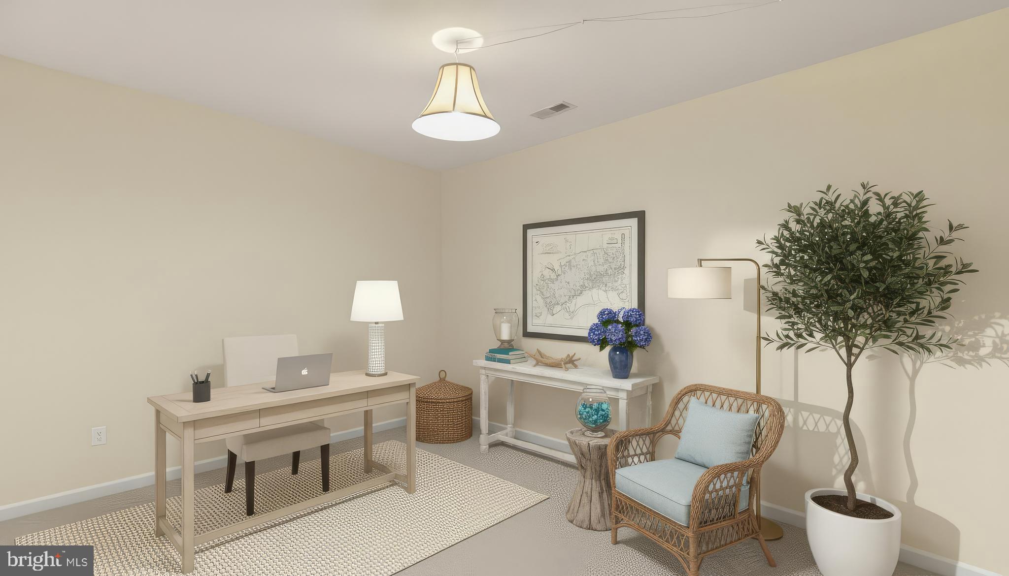 2709 Bains Court Crofton, MD 21114 - Photo 40 of 63 a living room with furniture and a potted plant