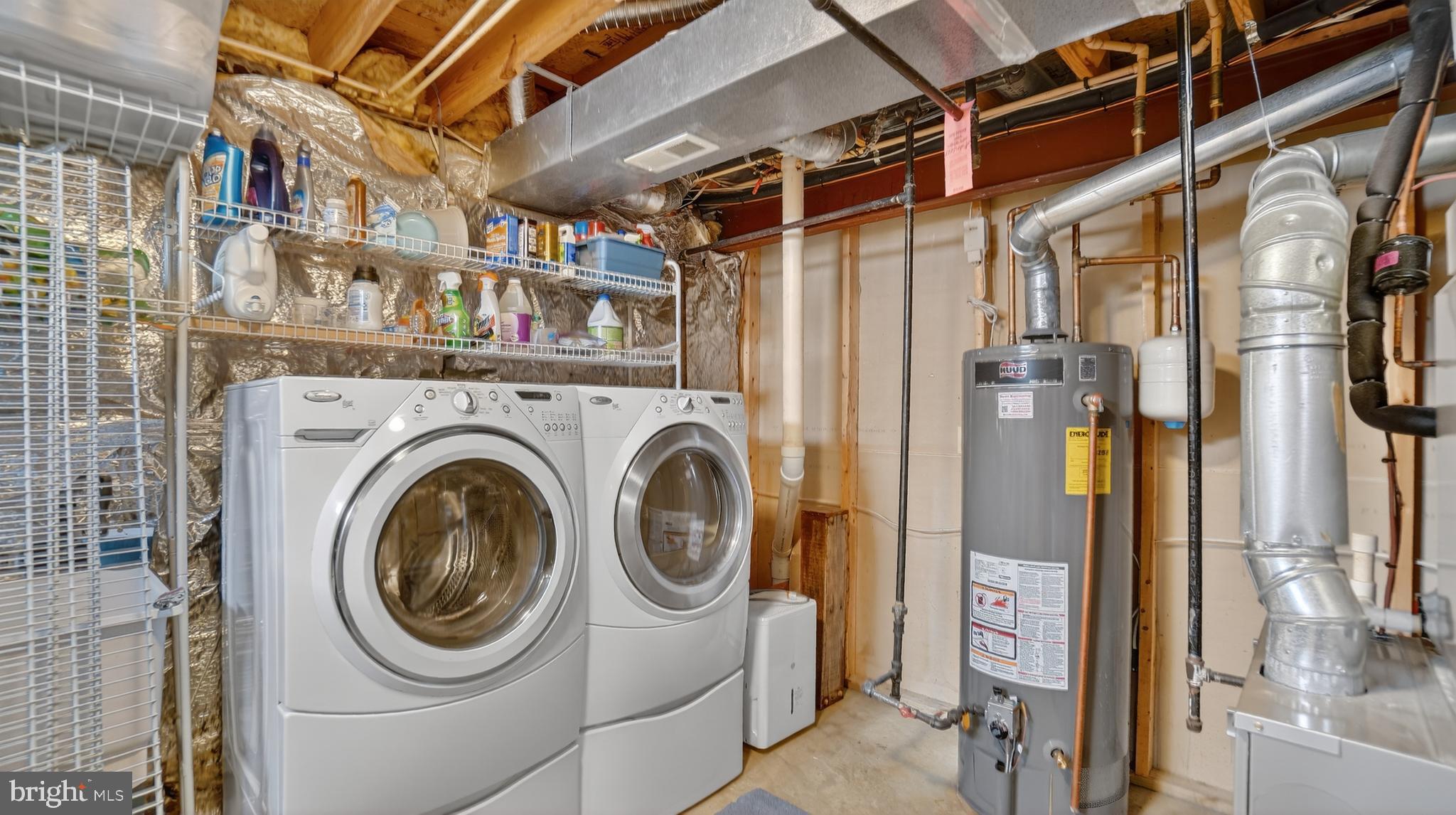 2709 Bains Court Crofton, MD 21114 - Photo 43 of 63 a utility room with dryer and washer