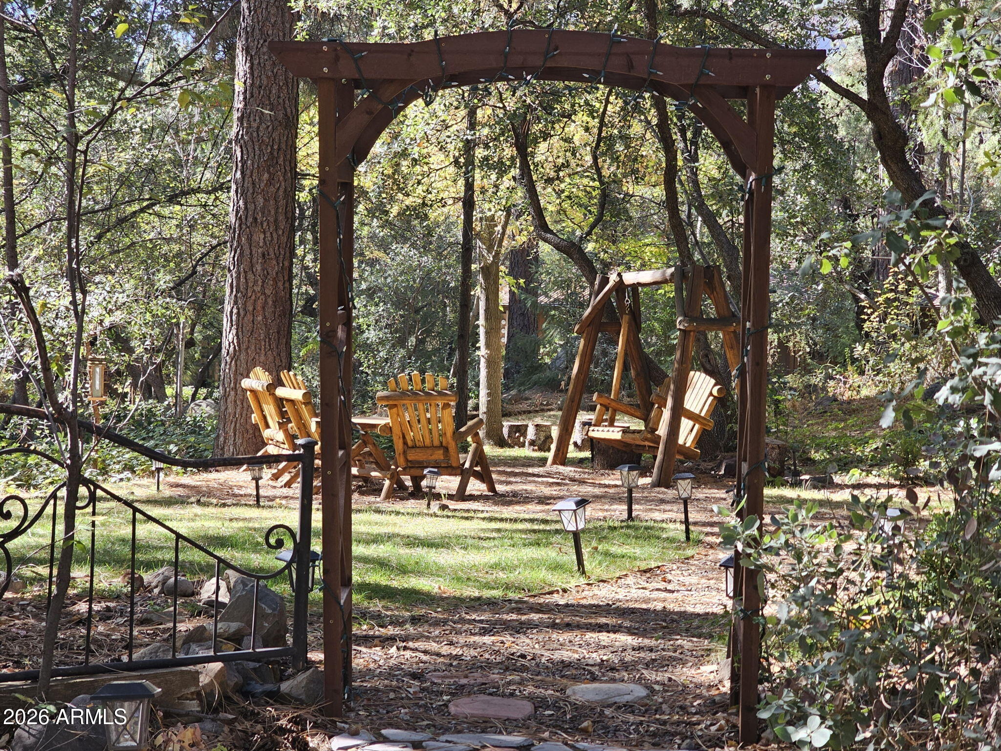 8351 North State Rte 89A, Unit 41 Sedona, AZ 86336 - Photo 35 of 60 Sitting Area down by the Creek