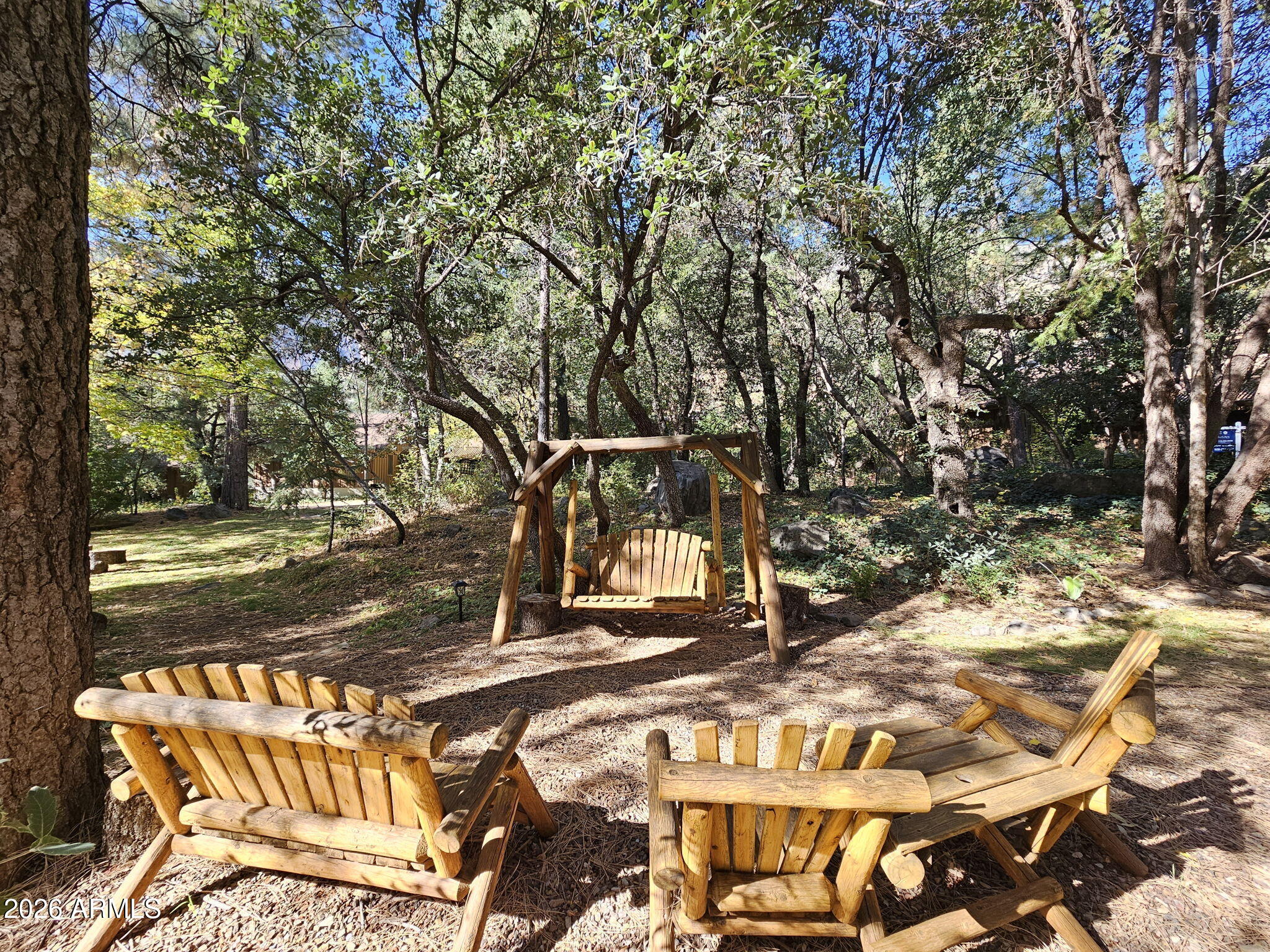 8351 North State Rte 89A, Unit 41 Sedona, AZ 86336 - Photo 36 of 60 Sitting Area down by the Creek 2
