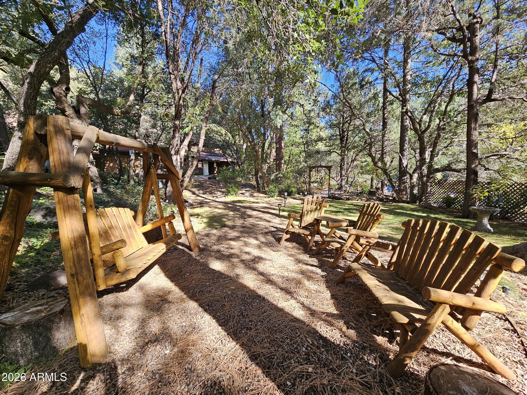 8351 North State Rte 89A, Unit 41 Sedona, AZ 86336 - Photo 37 of 60 Sitting Area down by the Creek 3