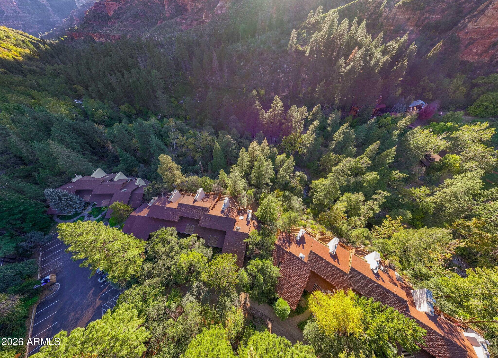 8351 North State Rte 89A, Unit 41 Sedona, AZ 86336 - Photo 53 of 60 Ariel View 12