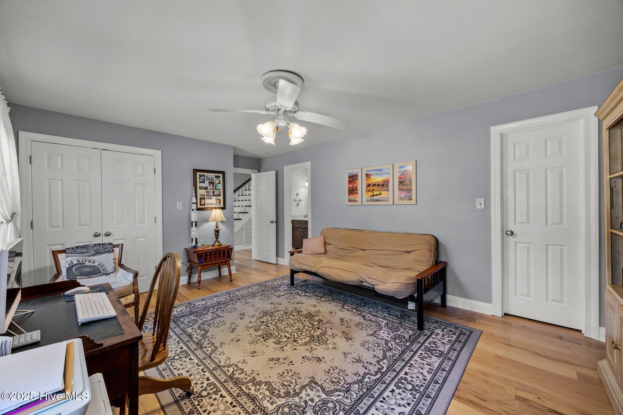 204 Gangplank Road New Bern, NC 28562 - Photo 16 of 47 Downstairs Primary Bedroom View 2