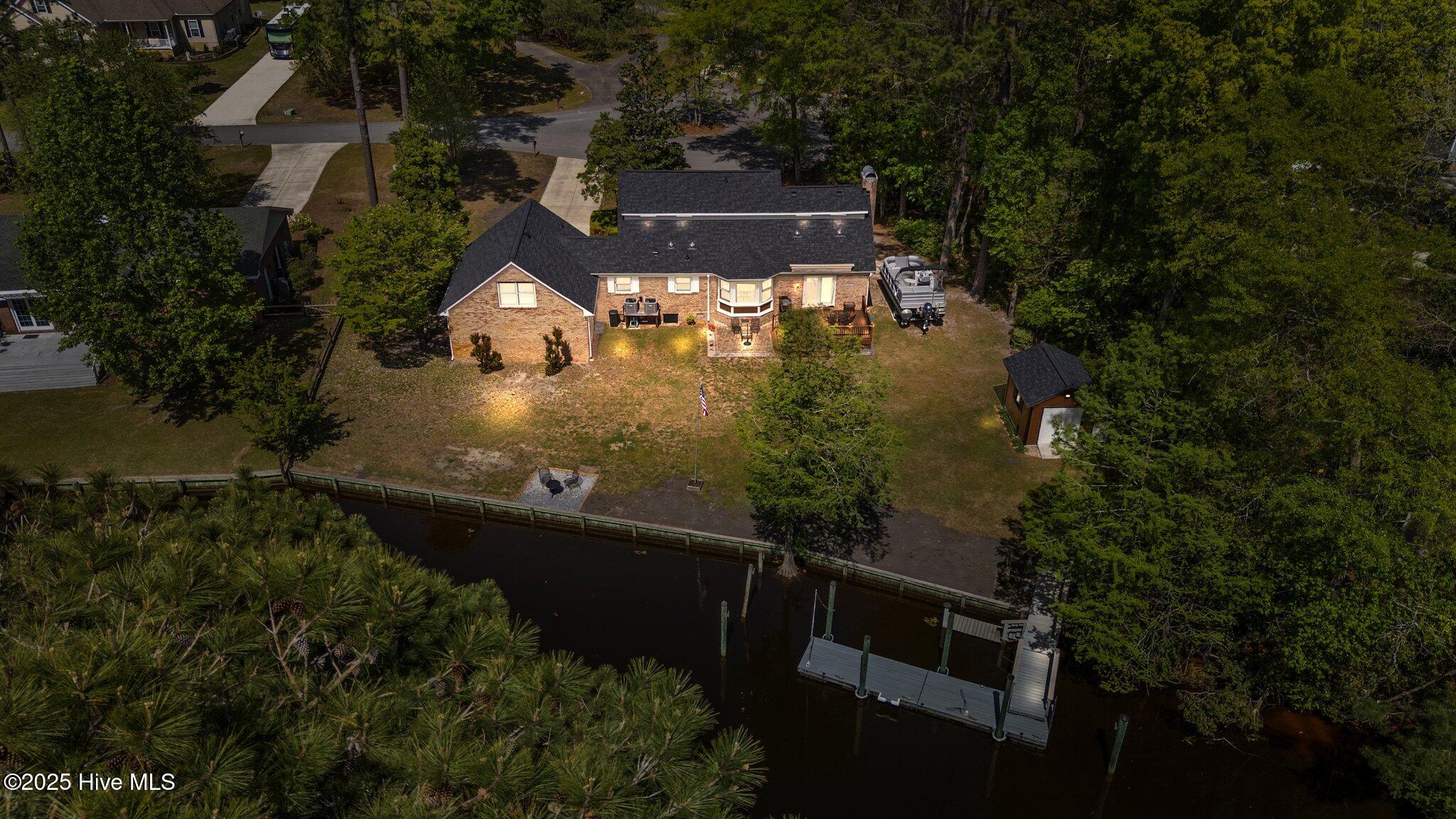 204 Gangplank Road New Bern, NC 28562 - Photo 41 of 47 Aerial View 1