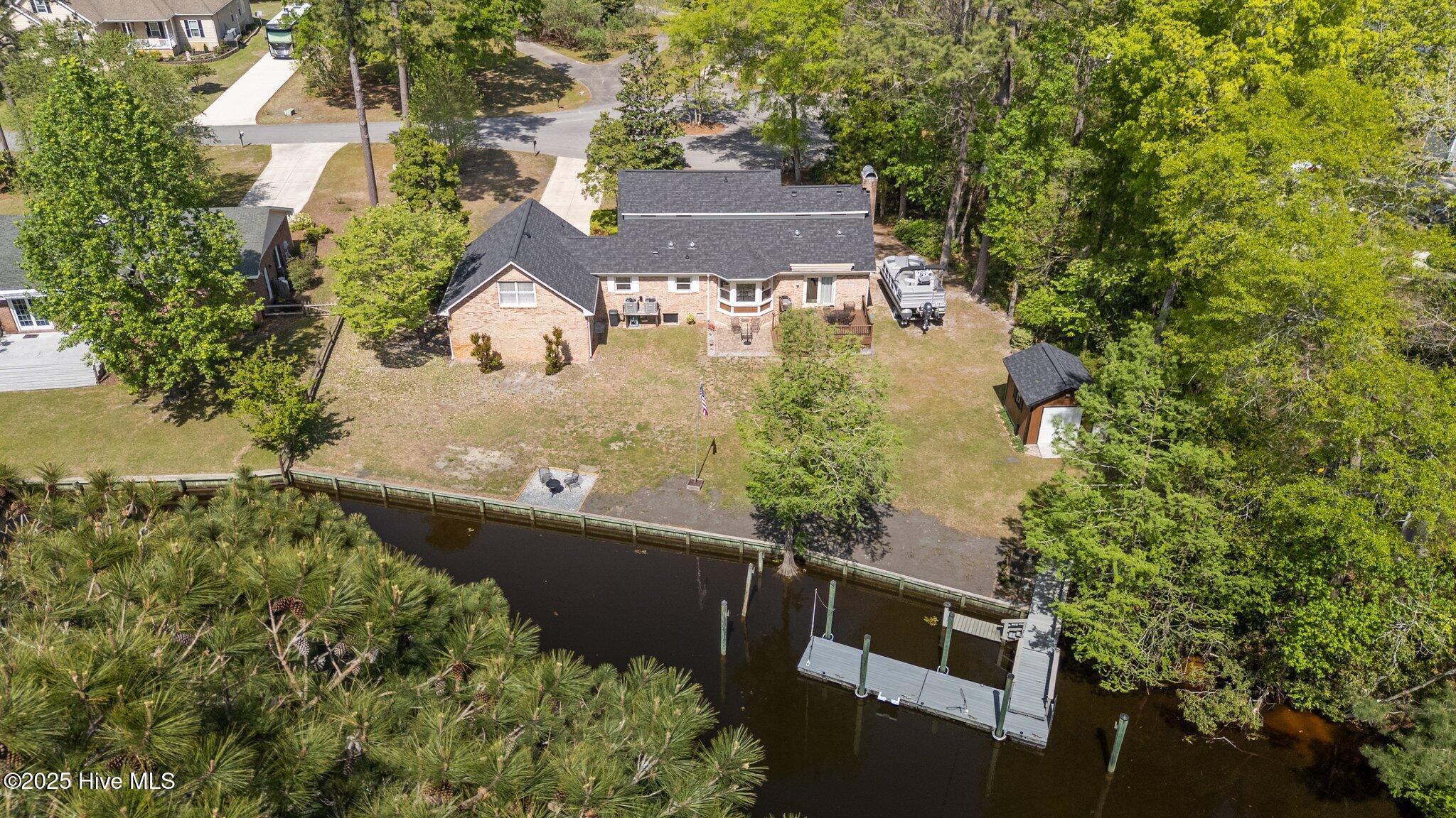 204 Gangplank Road New Bern, NC 28562 - Photo 43 of 47 Aerial View 3