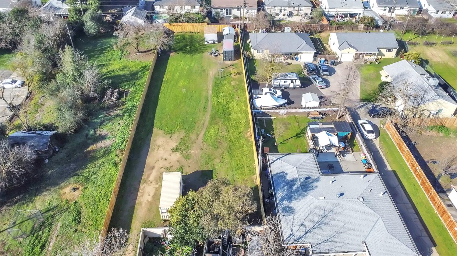 4194 63rd Street Sacramento, CA 95820 - Photo 18 of 41 an aerial view of a residential houses with outdoor space