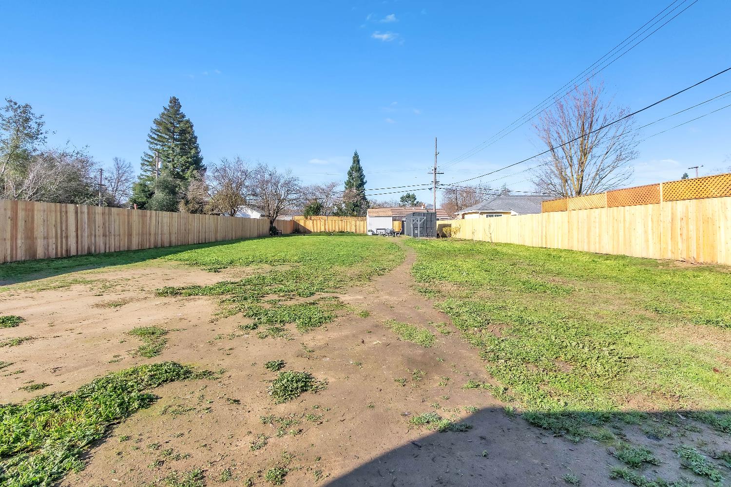 4194 63rd Street Sacramento, CA 95820 - Photo 5 of 41 a view of a yard with an outdoor space