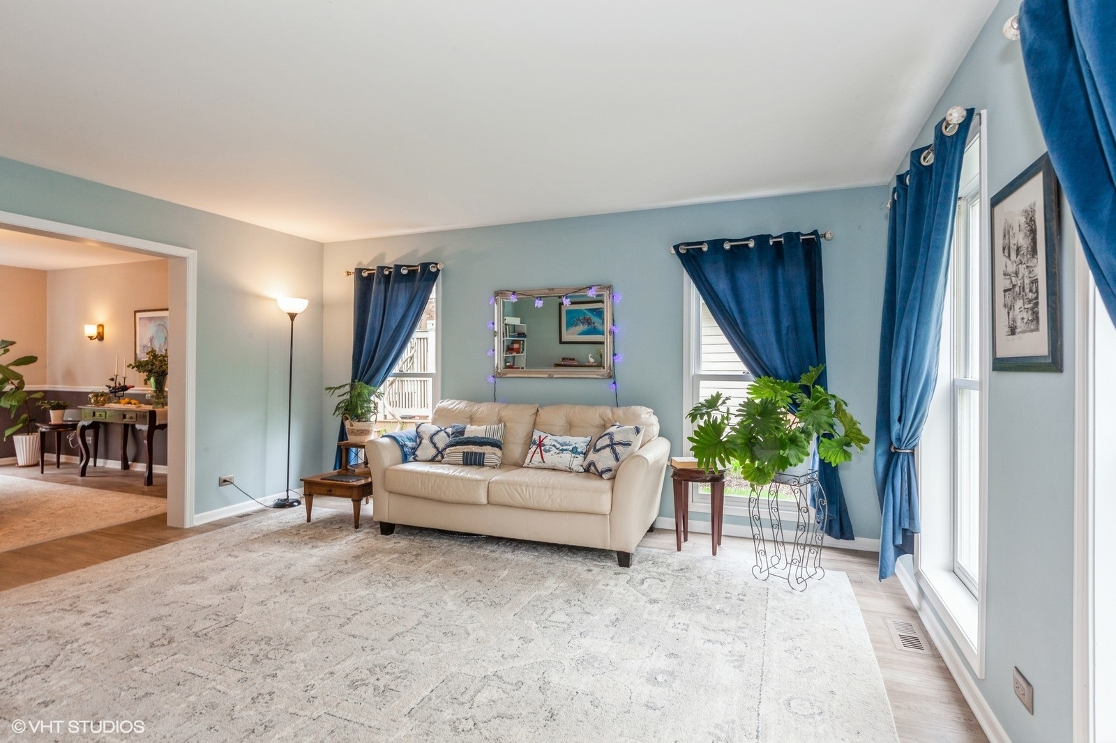 446 Quail Drive Naperville, IL 60565 - Photo 3 of 24 a living room with furniture and a large window