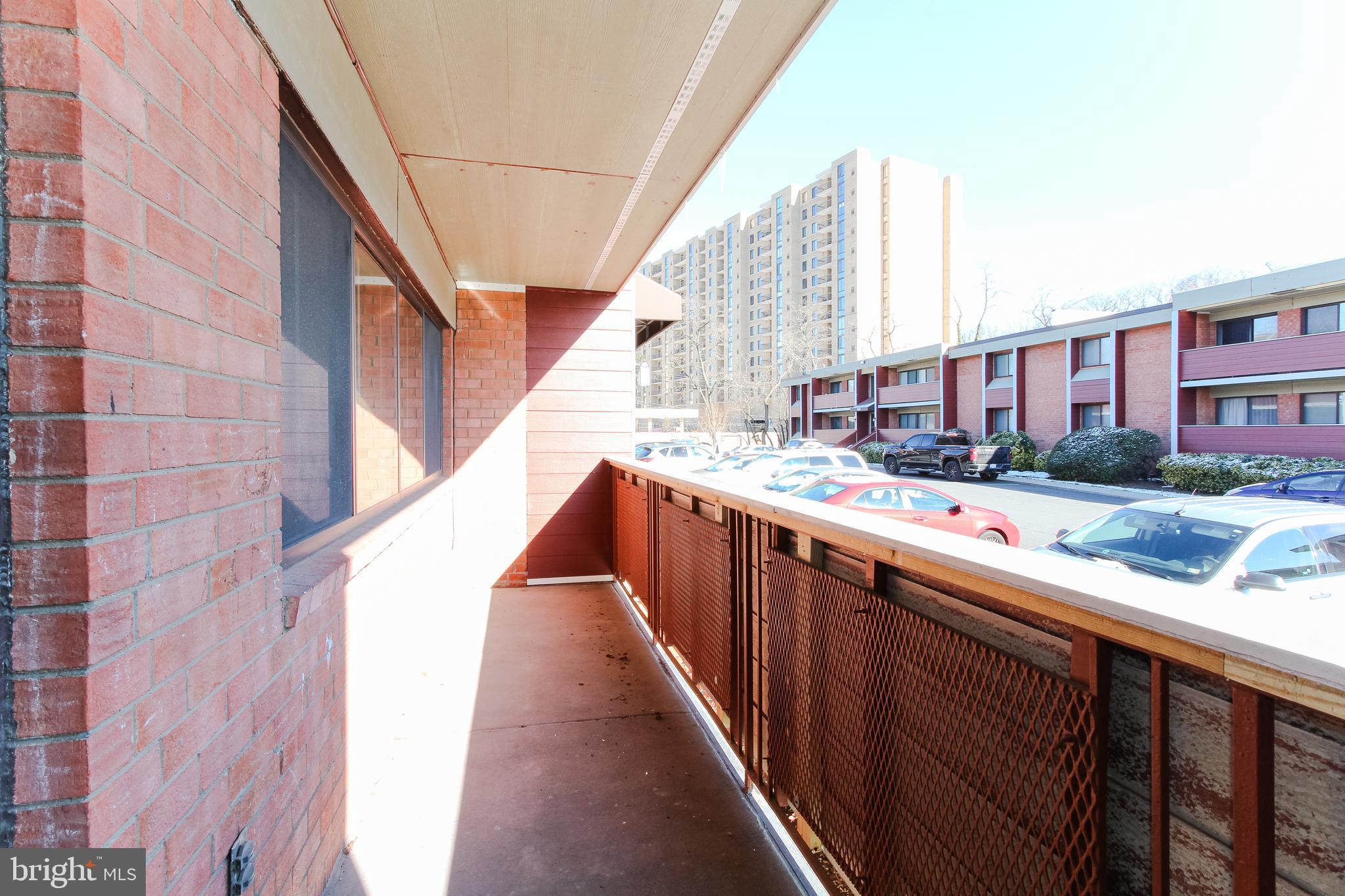 1508 South George Mason Drive, Unit 10 Arlington, VA 22204 - Photo 19 of 25 Front Balcony