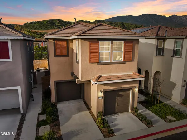 a view of a house with a outdoor space