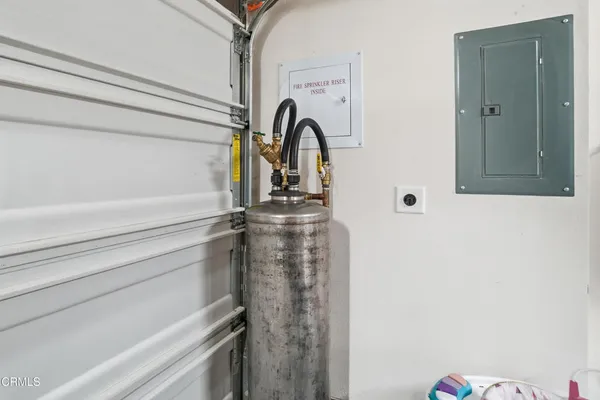 a close view of a sink and tap