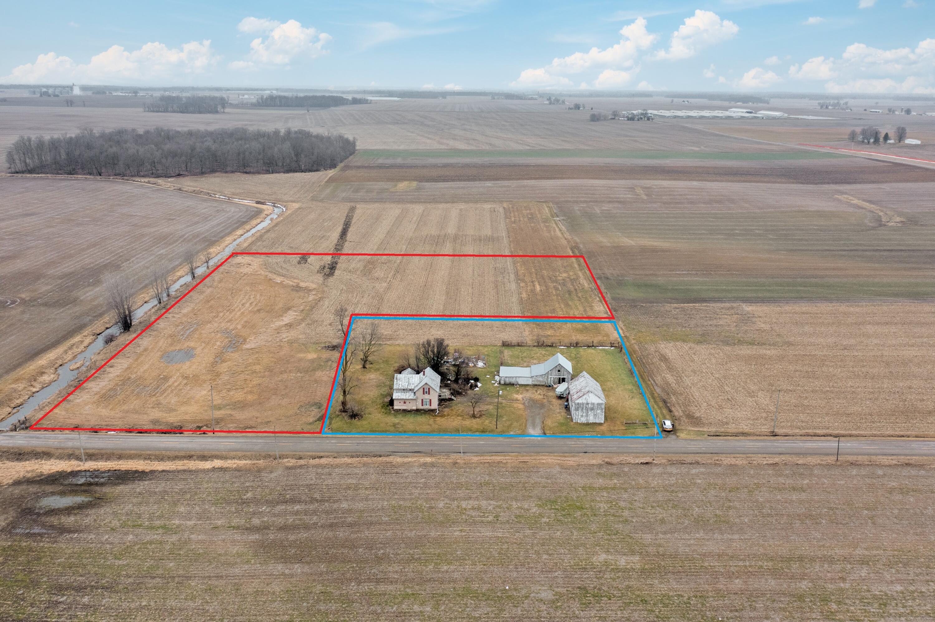 5 Acres within approx Red outline