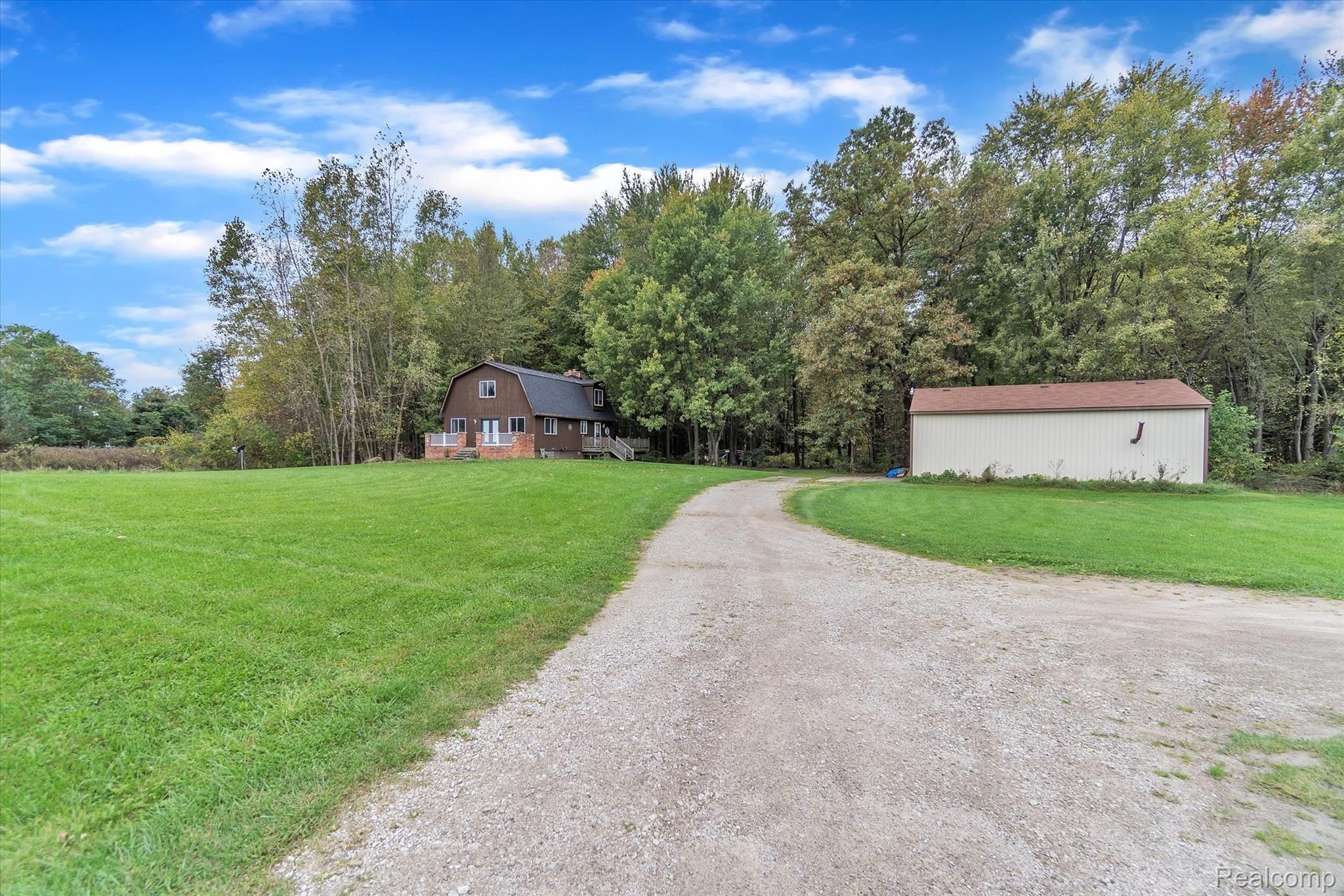 5190 South Bull Run Road Gregory, MI 48137 - Photo 33 of 38 View from the Road