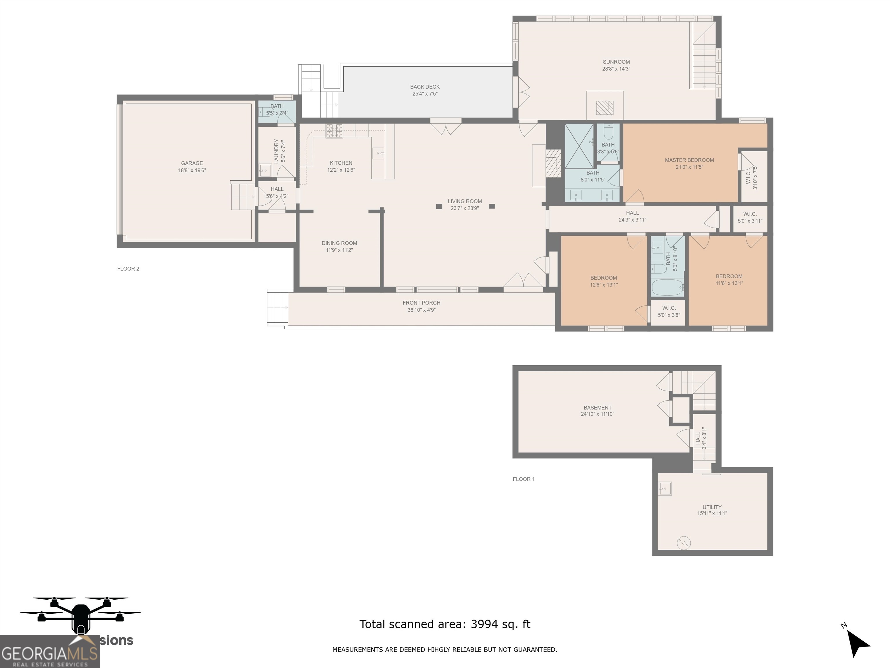 175 Thompson Place Gainesville, GA 30506 - Photo 27 of 32 a picture of a cabinet with a floor plan