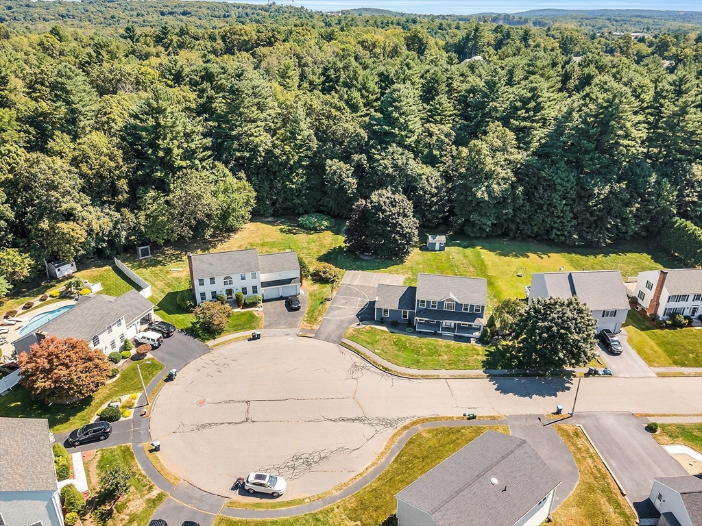 18 Sycamore Road Shrewsbury, MA 01545 - Photo 38 of 40 an aerial view of a house with swimming pool