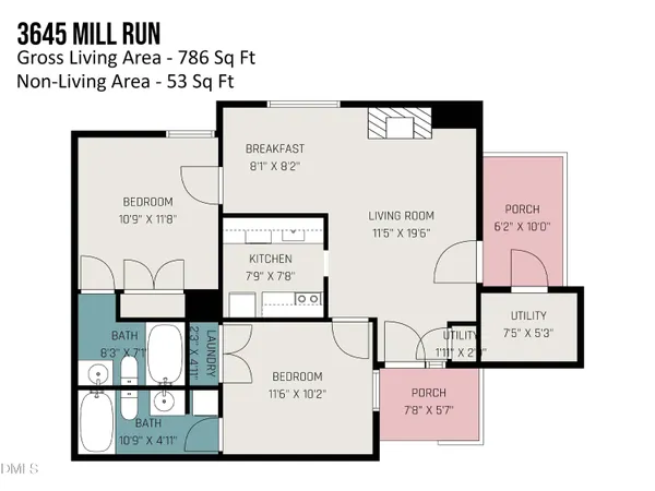 $218,000 | 3645 Mill Run, Raleigh, NC 27612